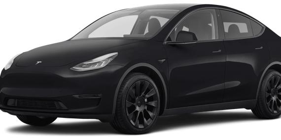 TESLA MODEL Y 2021 5YJYGDEE6MF100136 image
